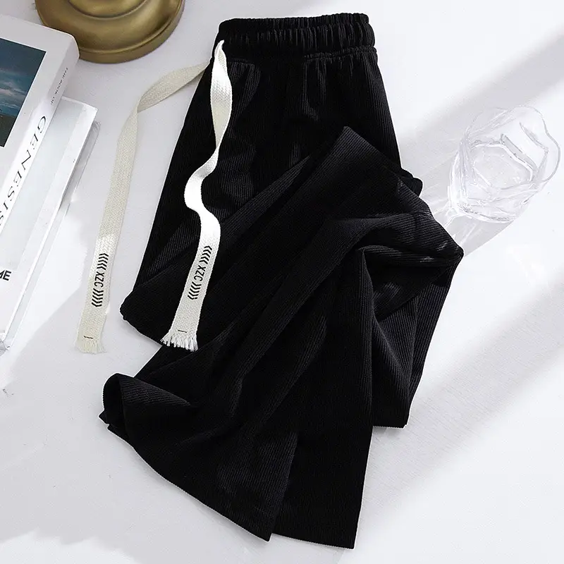 Girls Ice Silk Wide Leg Pants Summer 2025