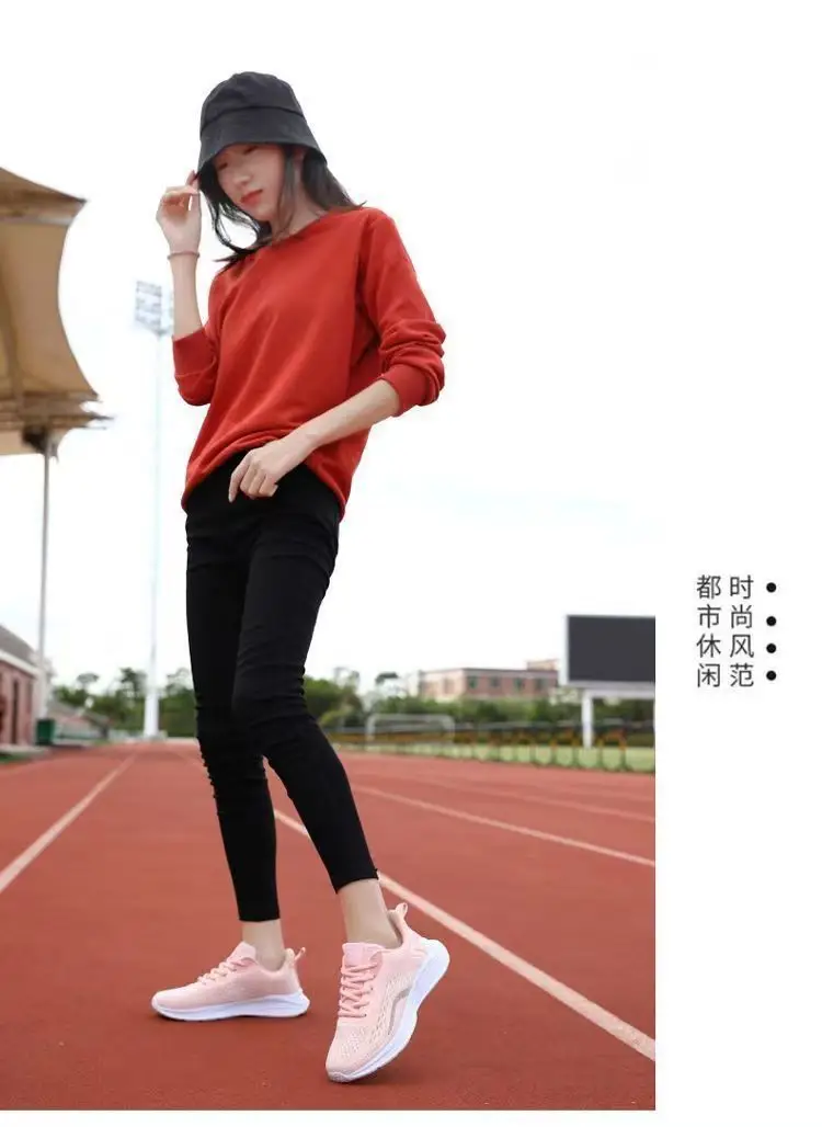 sneaker Women's 2023 Spring New Ultra-light Soft Bottom Mesh Breathable Casual Shoes Fashionable All-match Low-top Running Shoes — feature 16