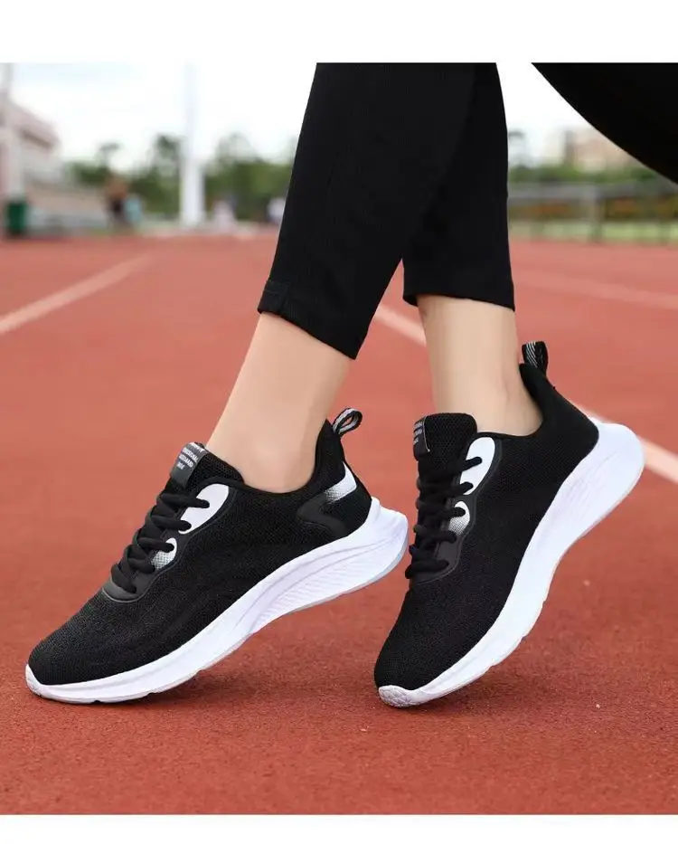 sneaker Women's 2023 Spring New Ultra-light Soft Bottom Mesh Breathable Casual Shoes Fashionable All-match Low-top Running Shoes — feature 19