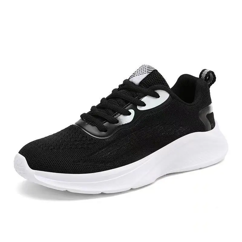 sneaker Women's 2023 Spring New Ultra-light Soft Bottom Mesh Breathable Casual Shoes Fashionable All-match Low-top Running Shoes