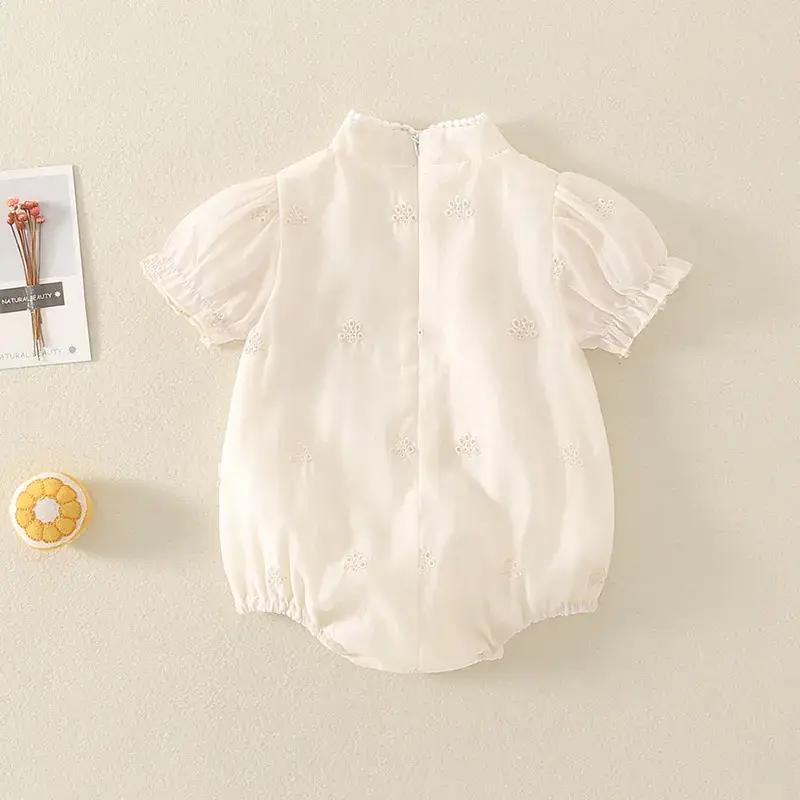 Princess Baby Dress Cream White Sheath Set - Image 2