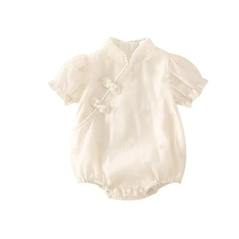 Princess Baby Dress Cream White Sheath Set - Image 5
