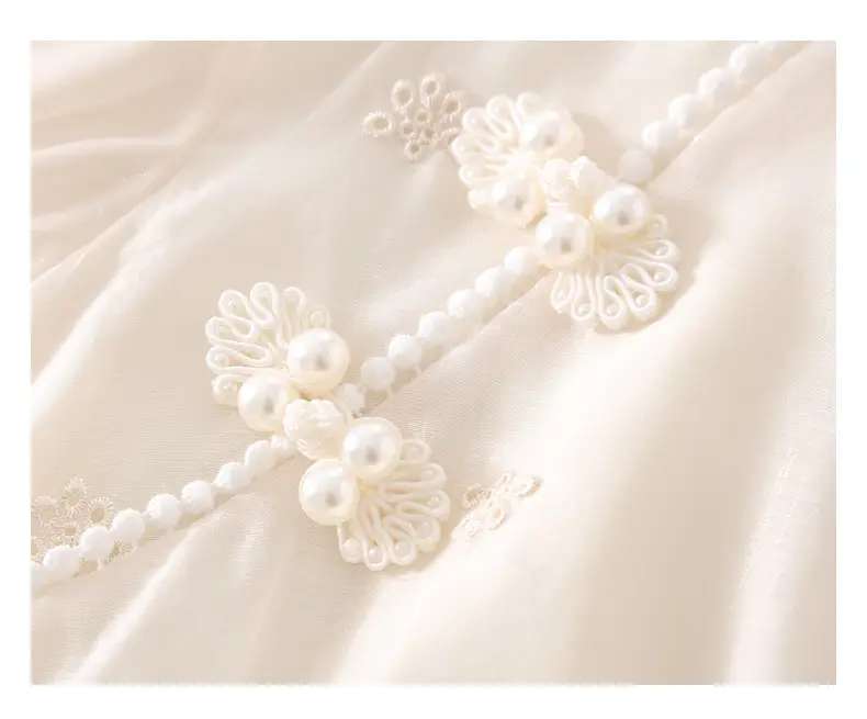 Princess Baby Dress Cream White Sheath Set — feature 15