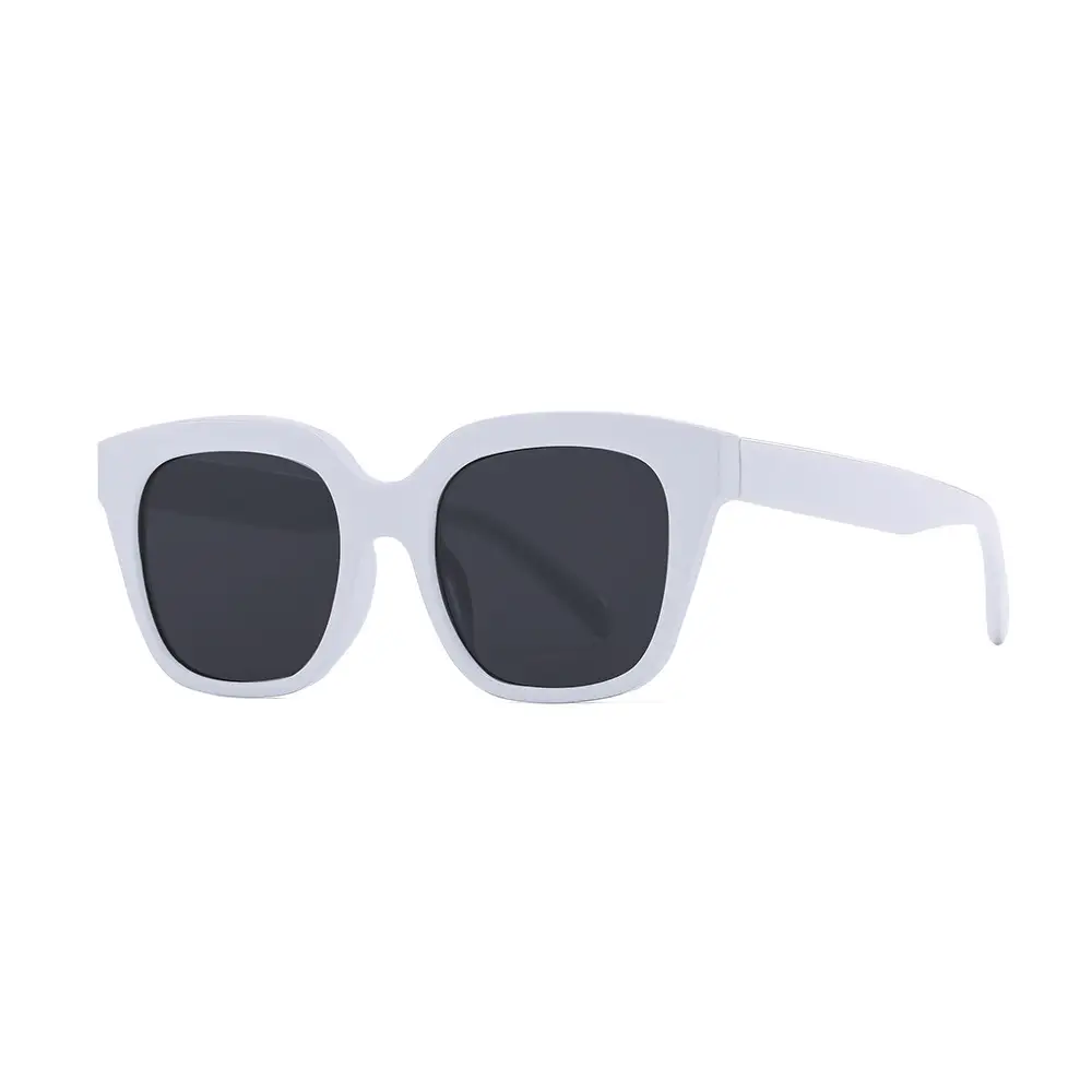 Blue Square Sunglasses for Women Large Frame - Image 3
