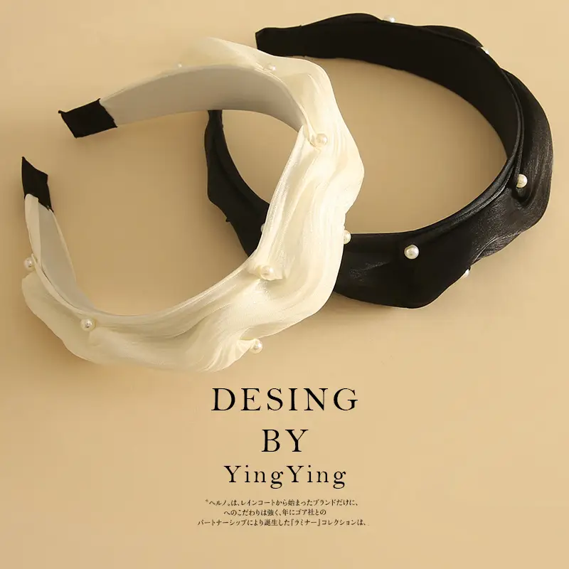 Black Pearl Skull Top Hair Grottoes Headband