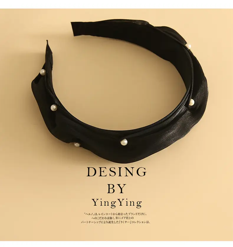 Black Pearl Skull Top Hair Grottoes Headband — feature 11
