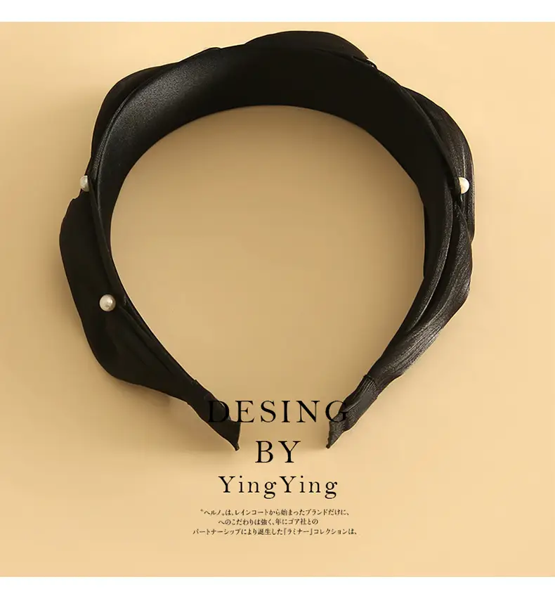 Black Pearl Skull Top Hair Grottoes Headband — feature 12
