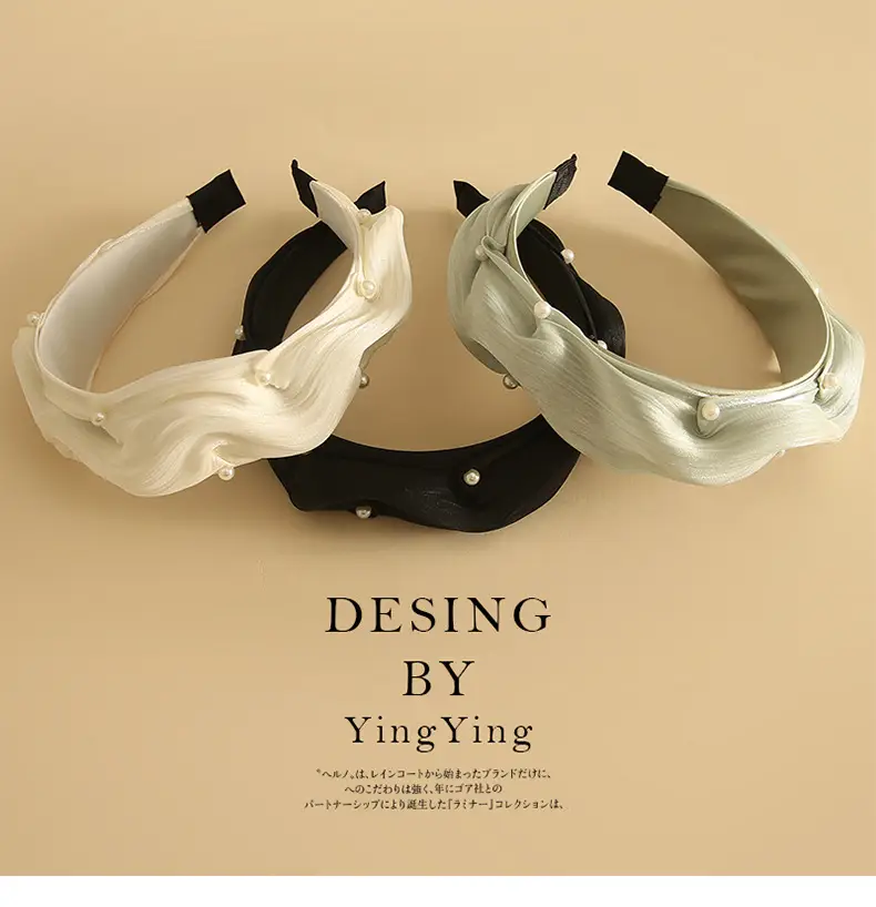 Black Pearl Skull Top Hair Grottoes Headband — feature 2