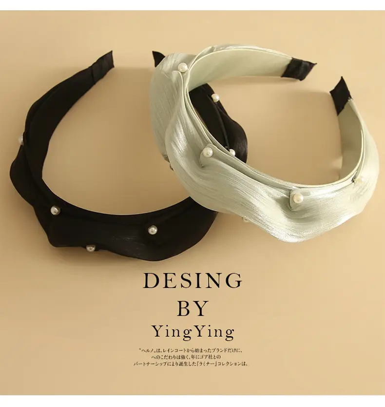 Black Pearl Skull Top Hair Grottoes Headband — feature 4