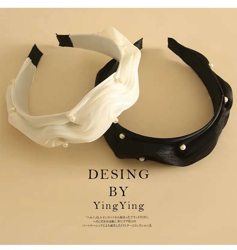 Black Pearl Skull Top Hair Grottoes Headband — feature 5