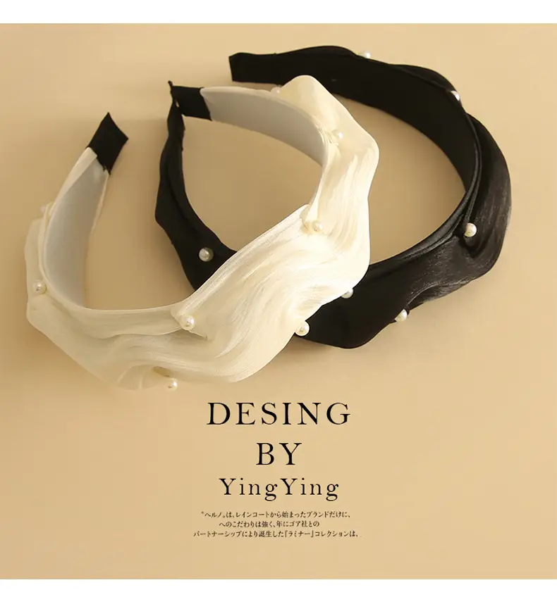 Black Pearl Skull Top Hair Grottoes Headband — feature 6