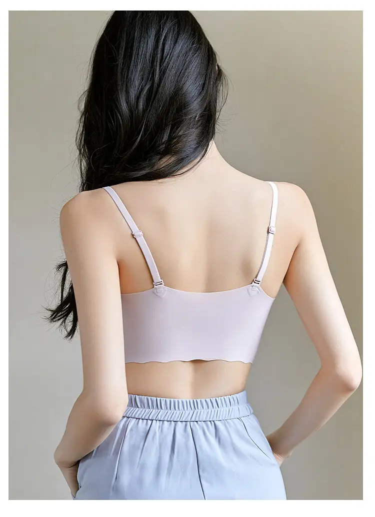 Women's Jelly White Soft Support Bra Small — feature 21