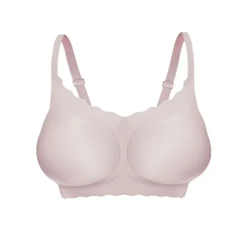 Women's Jelly White Soft Support Bra Small
