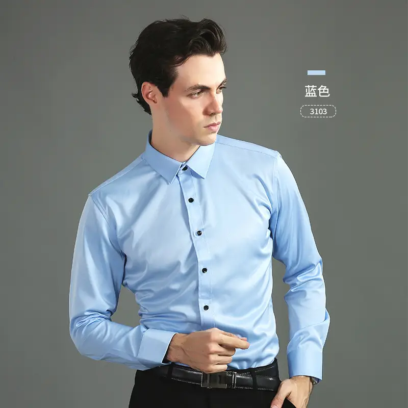 Men's Purple Slim Fit Button-Down Shirt