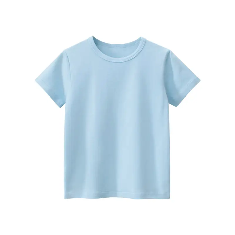 Light Blue 27 Kids T-Shirt for Boys Summer - Image 6
