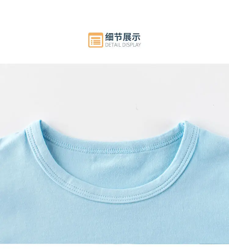 Light Blue 27 Kids T-Shirt for Boys Summer — feature 7