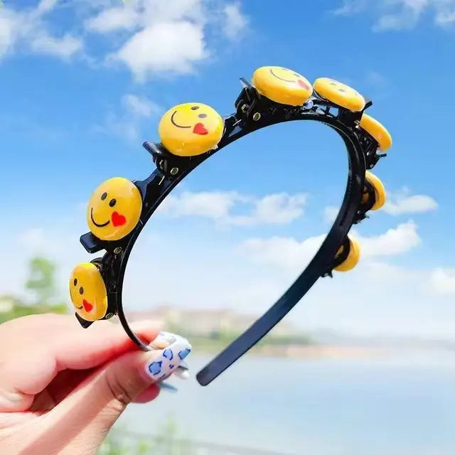 Cute Flower Hair Band for Girls Pink Hair Clip - Image 4