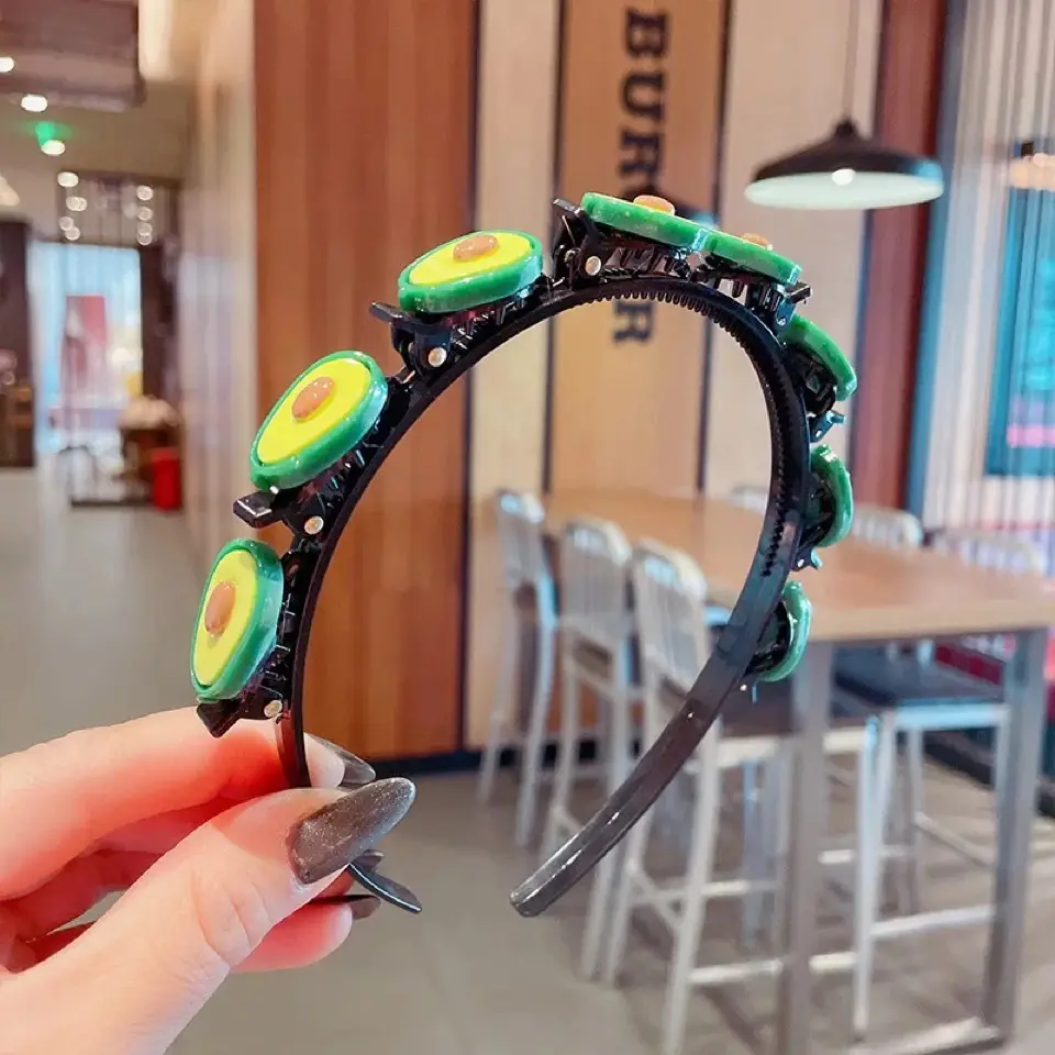 Cute Flower Hair Band for Girls Pink Hair Clip - Image 8