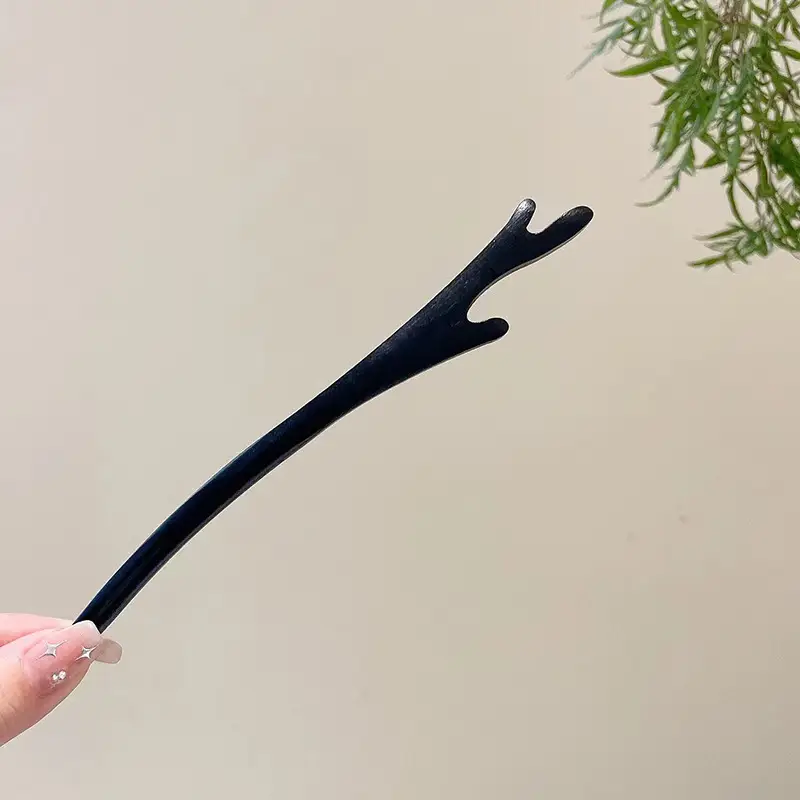 Lotus Drop Glaze Hairpin for Daily Updo