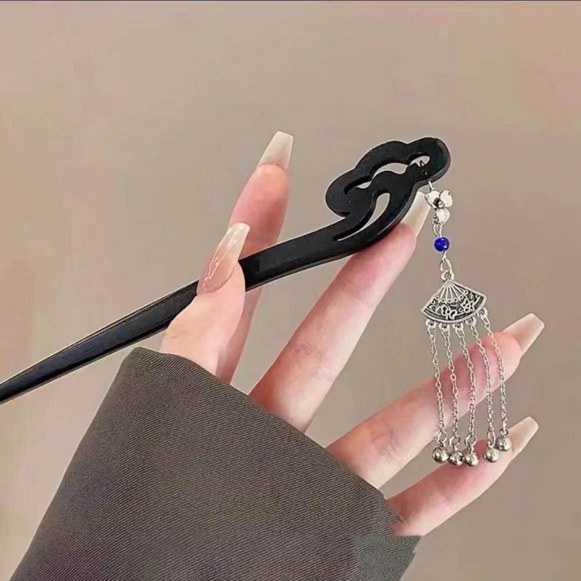 Lotus Drop Glaze Hairpin for Daily Updo