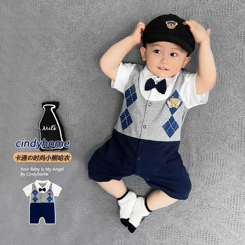 Baby Police Uniform Summer Suit for Boys - Image 4