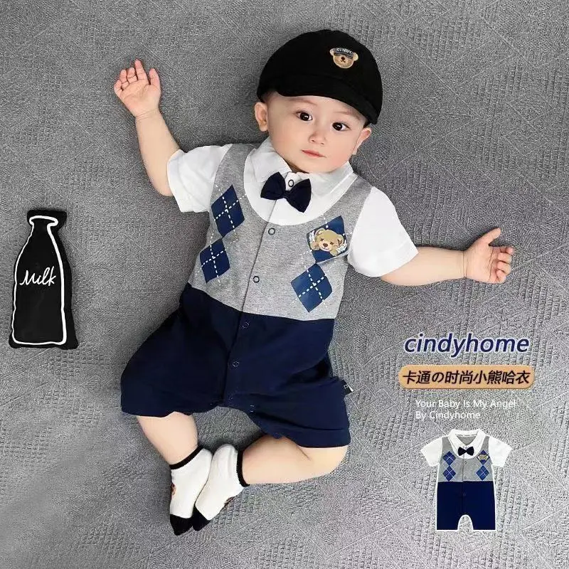 Baby Police Uniform Summer Suit for Boys — feature 1