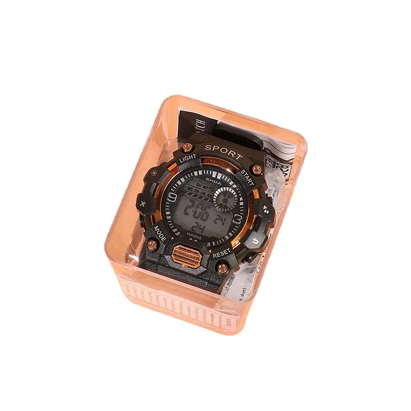 6-Piece Multifunctional Luminous Sports Watch for Men - Image 6