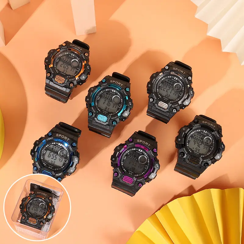 6-Piece Multifunctional Luminous Sports Watch for Men — feature 7