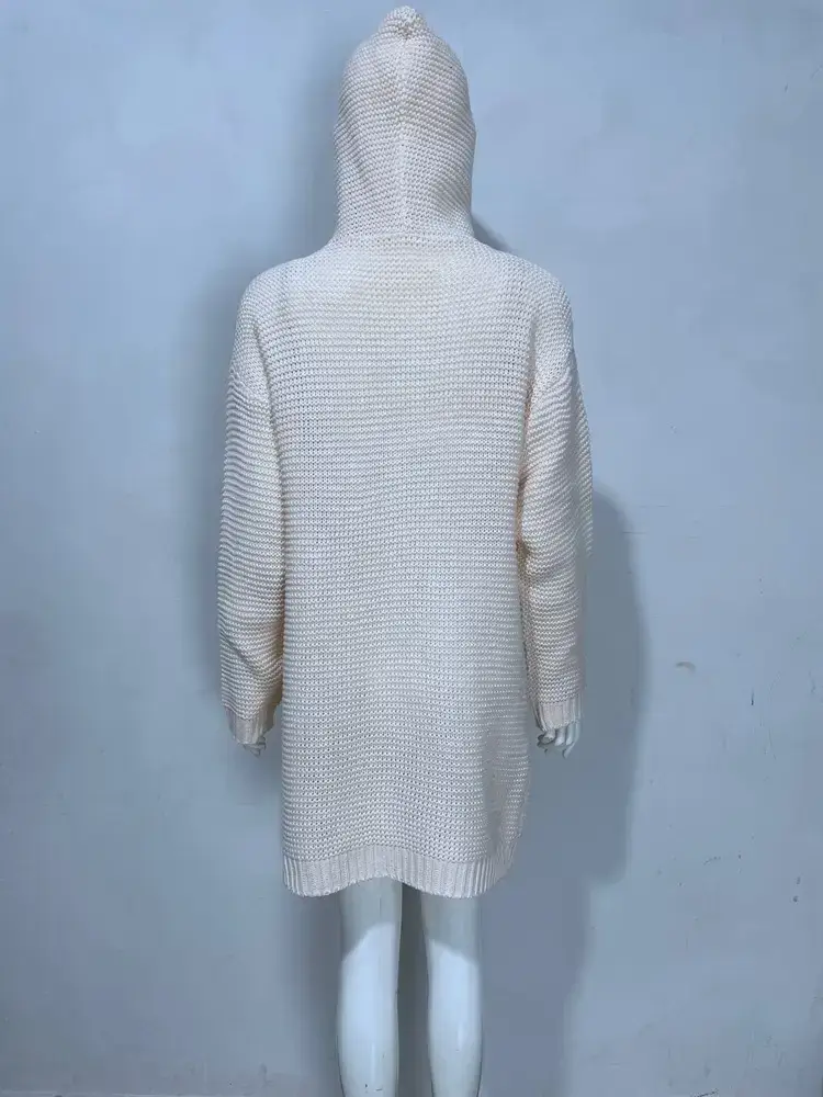 Pink Knitted Crossbody Cardigan for Women — feature 37