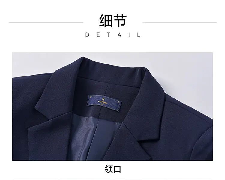 Black Professional Vest for Women British Style Workwear Suit — feature 27