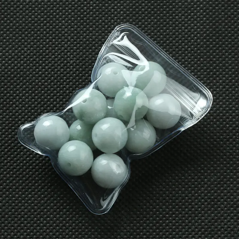 Green White Jade Loose Beads for DIY Jewelry — feature 3
