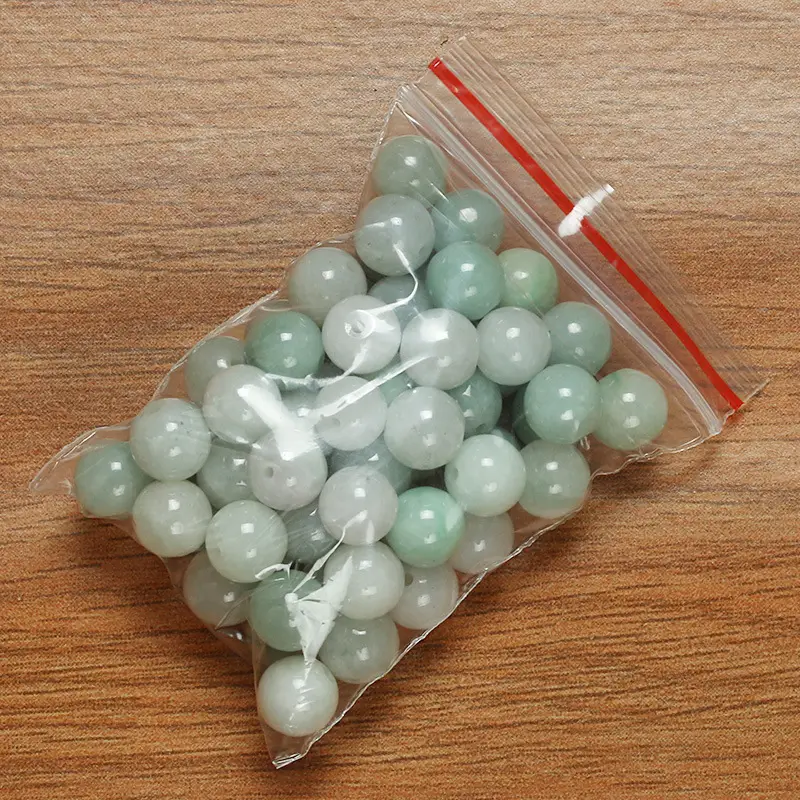 Green White Jade Loose Beads for DIY Jewelry — feature 8