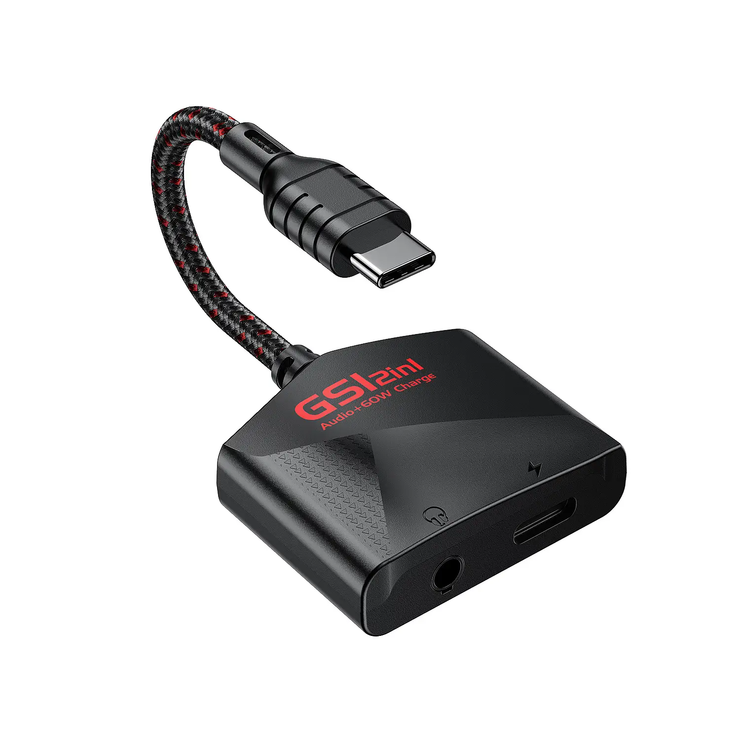 GS1 Two-in-One Gaming Audio Adapter Fast Charging Type-C - Image 4