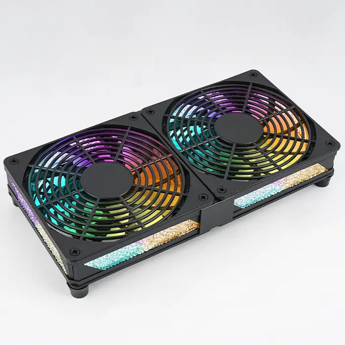 USB5V Industrial Cooling Fan Base 12cm Axial Flow - Image 16