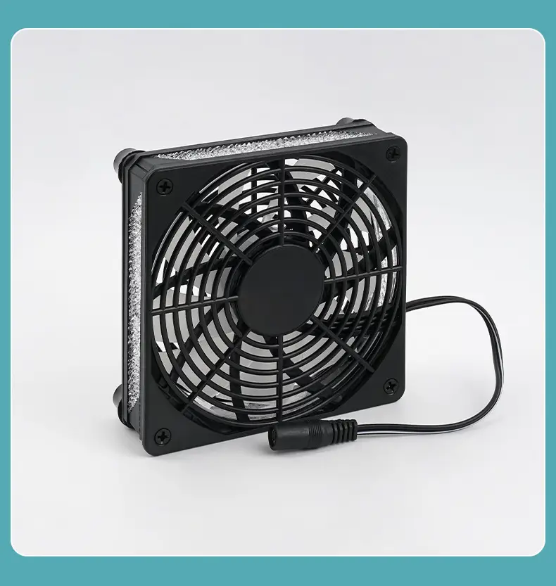 USB5V Industrial Cooling Fan Base 12cm Axial Flow — feature 37