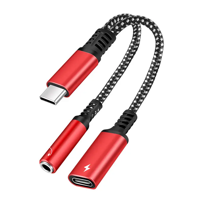 Type-C to 3.5mm Audio Cable for Huawei Apple 16