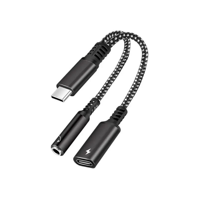 Type-C to 3.5mm Audio Cable for Huawei Apple 16