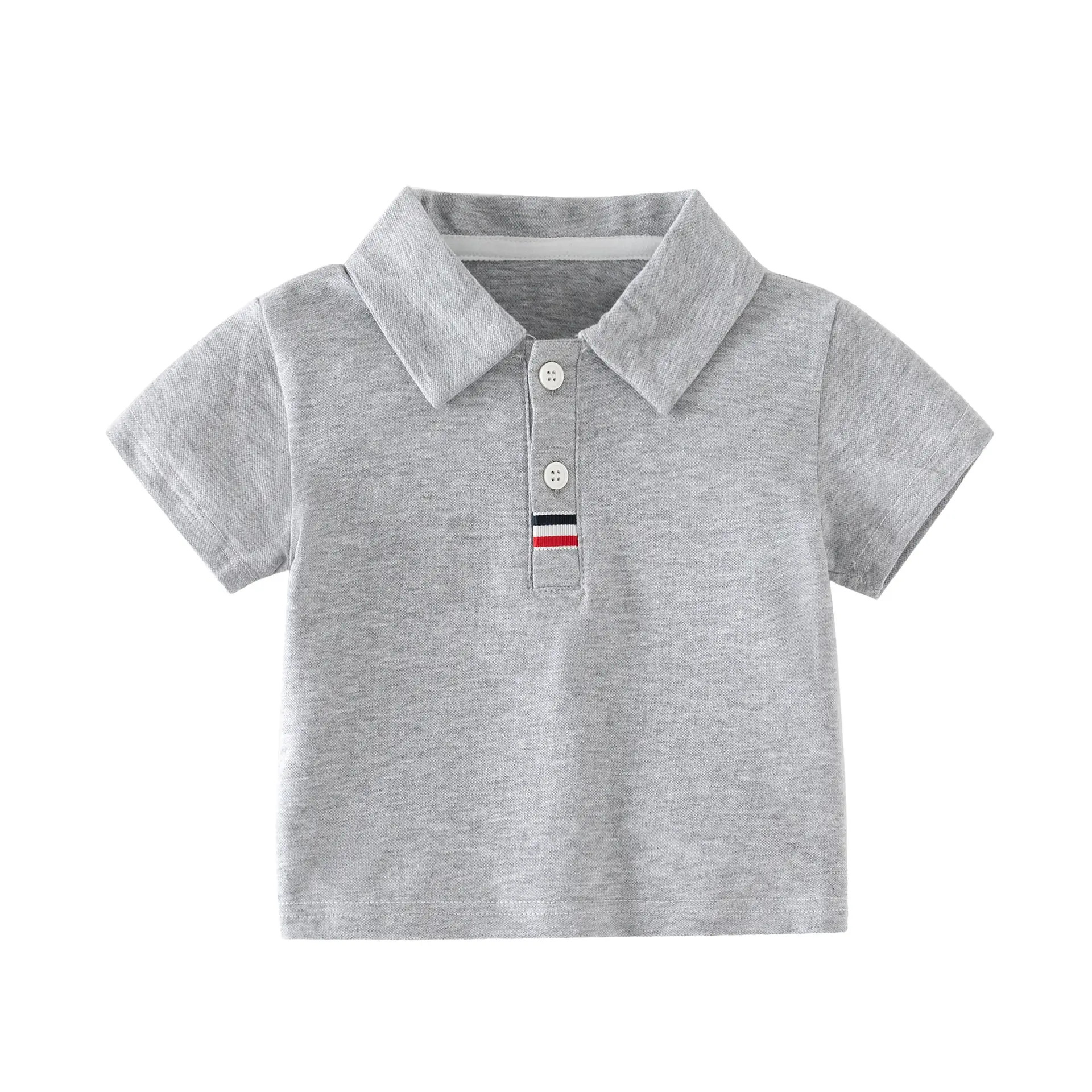 Baby Boys Polo Shirt White Short Sleeve Casual All-Match
