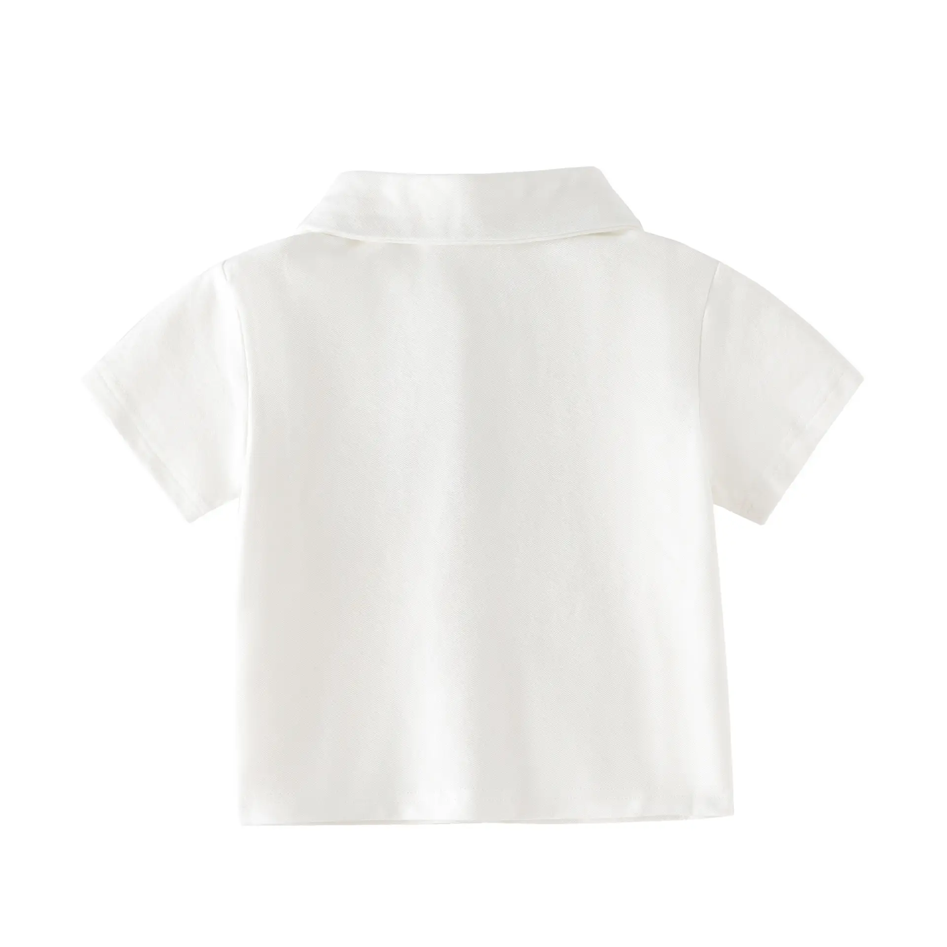 Baby Boys Polo Shirt White Short Sleeve Casual All-Match — feature 6