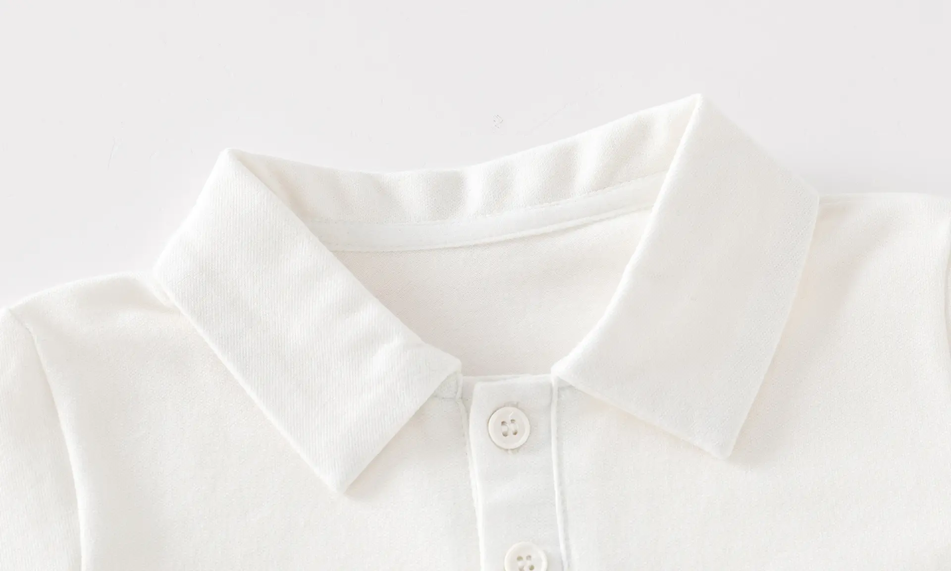Baby Boys Polo Shirt White Short Sleeve Casual All-Match — feature 7