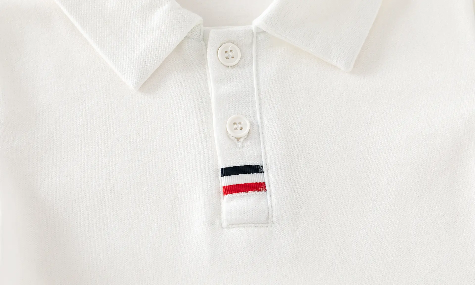 Baby Boys Polo Shirt White Short Sleeve Casual All-Match — feature 8