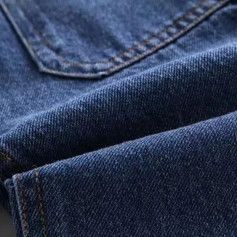 Blue Denim High-Waisted Boys Pants Small Medium — feature 6