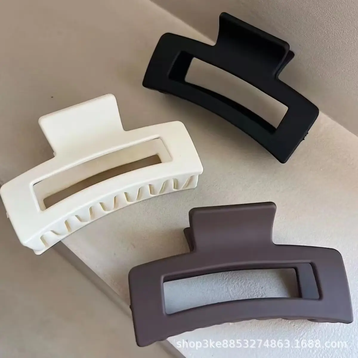 Frosted Back Head Clip for Hair Accessories - Image 2
