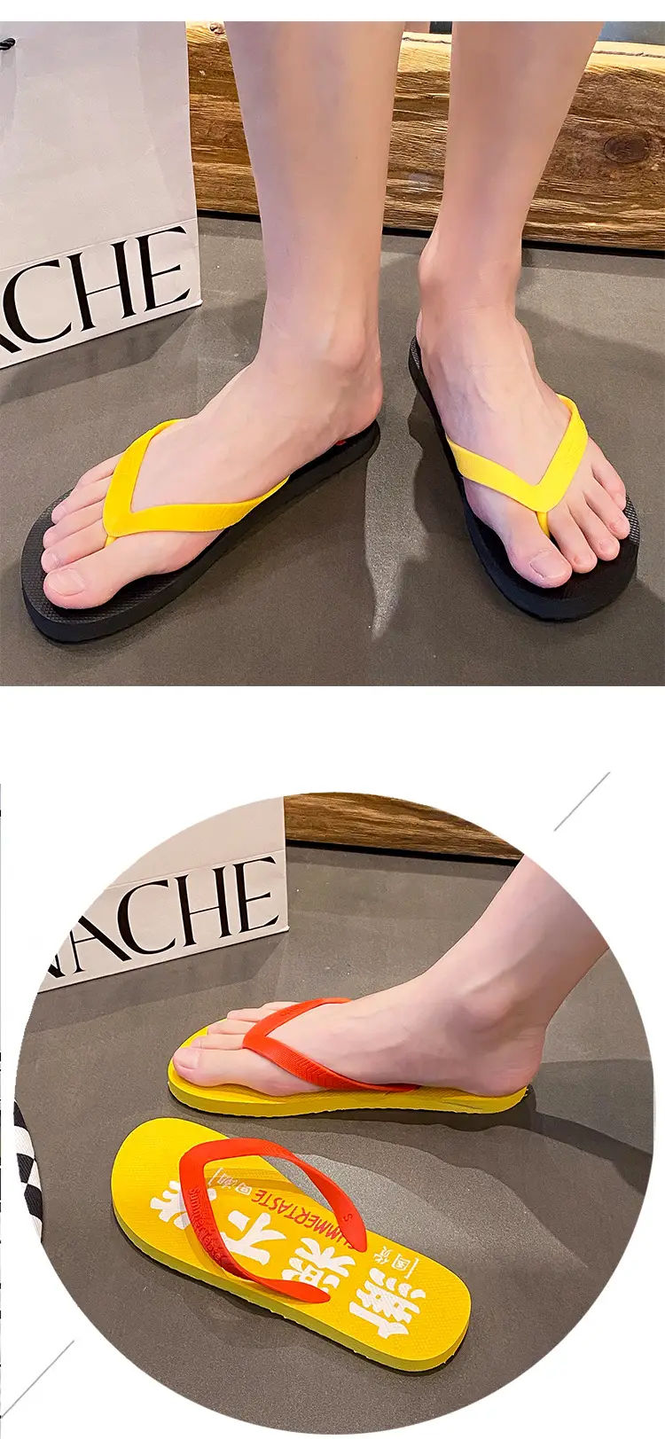 Men's New Flip-flops Non-slip Clip All Colors — feature 15