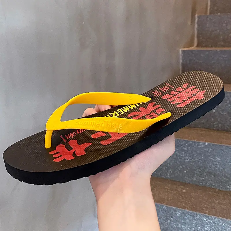 Men's New Flip-flops Non-slip Clip All Colors