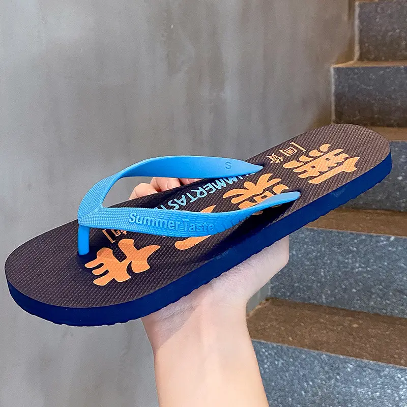 Men's New Flip-flops Non-slip Clip All Colors