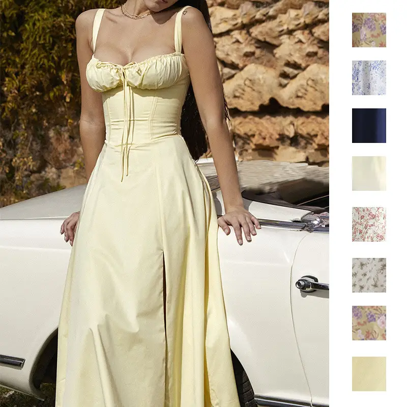 Elegant Floral Strap Sleeveless Dress for Women - Image 16