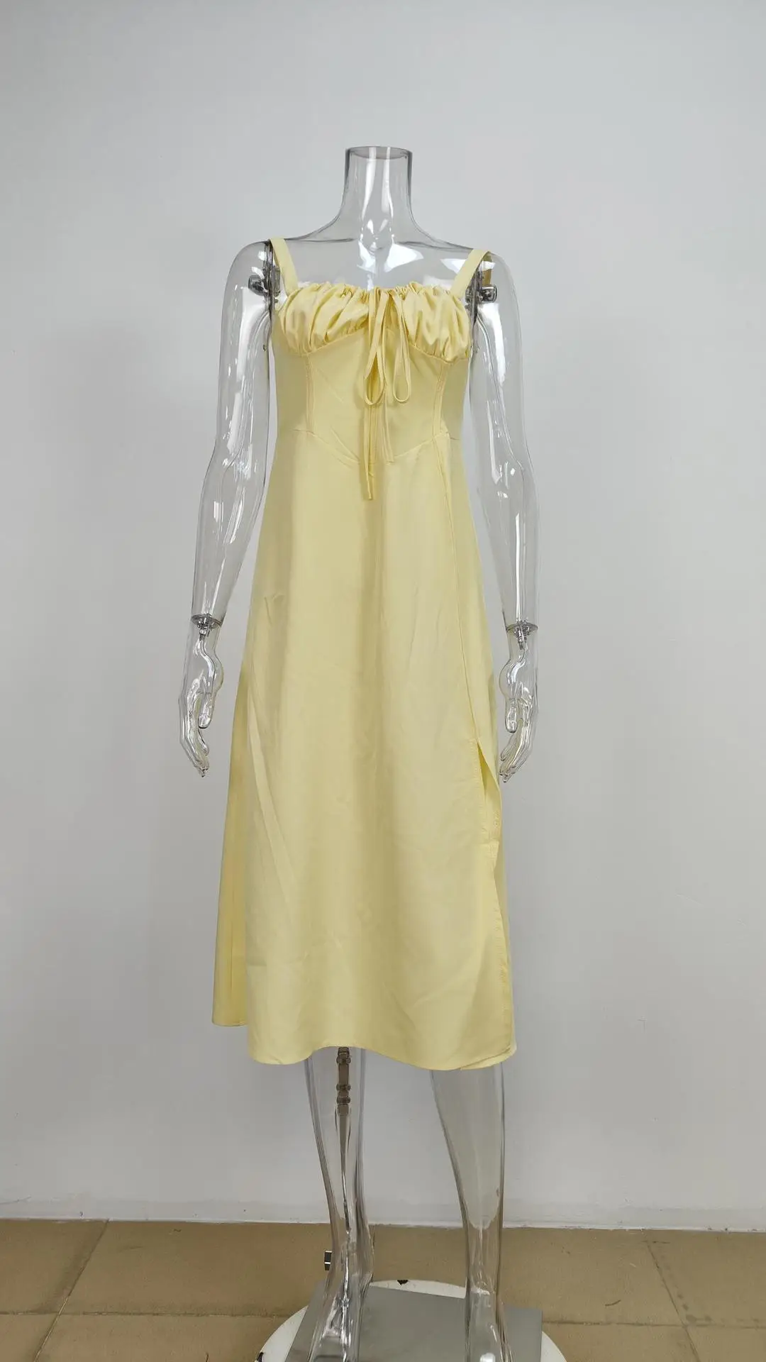 Elegant Floral Strap Sleeveless Dress for Women — feature 37