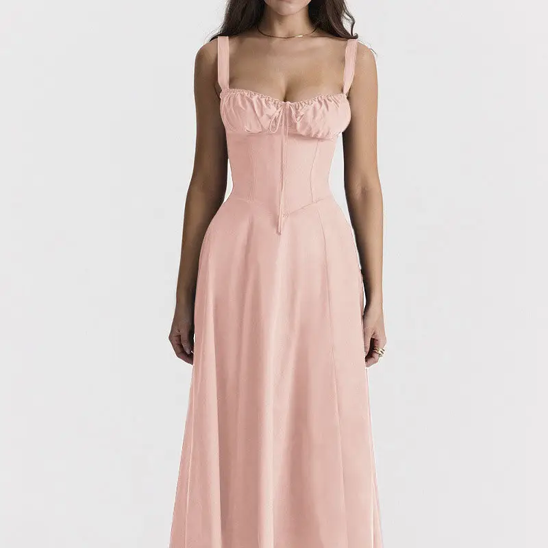 Elegant Floral Strap Sleeveless Dress for Women - Image 12