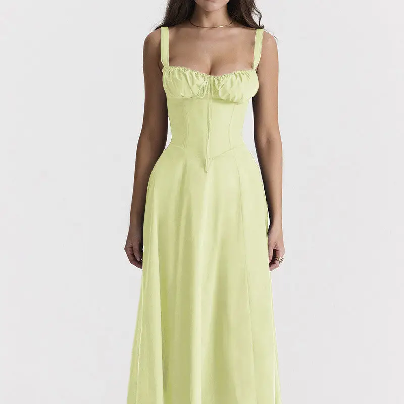 Elegant Floral Strap Sleeveless Dress for Women - Image 13